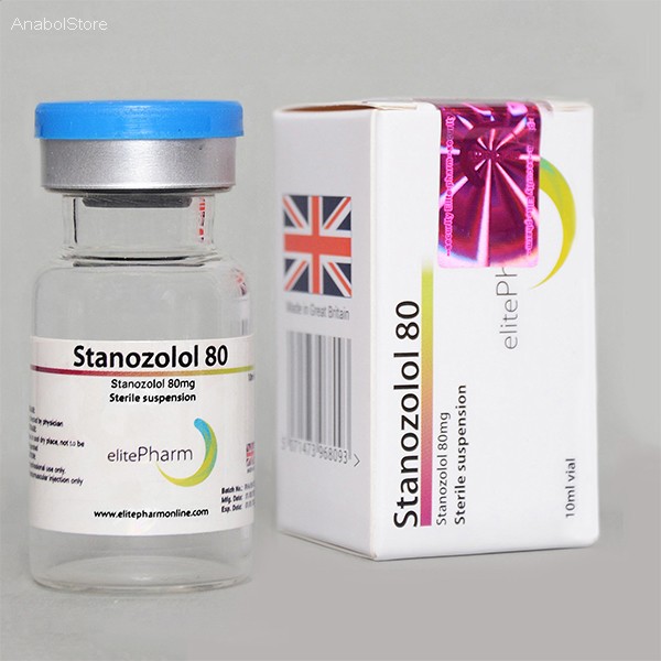 Winstrol/Elite Pharma<BR>80mg/ml in 10ml vial